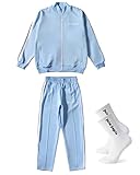 Mosut Angels Anzug Blau Herren Damen Palma Jacke，Angel Palma Trainingsanzug Jogginganzug， Herren anzüge sport ，Sportarigan Jacke Rockstars, XL, WHITE-0819