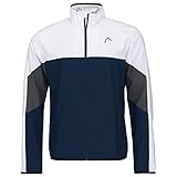 HEAD Herren Club 22 Jacke Trainingsjacke, dunkelblau, XXL