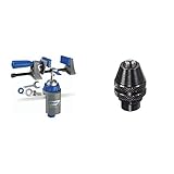 Dremel 2500 Multi Vise - Multi Schraubstock & 4486 Bohrfutter - Zubehörsatz für Multifunktionswerkzeug mit 1 Bohrfutter zum effizienten Zubehörwechsel von Zubehör ohne Spannzangen