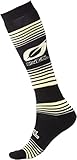 Oneal MX Stripes Motocross Socken (Yellow,One Size)