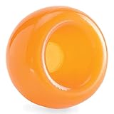 Planet Dog Orbee-Tuff Snoop - Interaktives Spielzeug für Hunde - Snackball - Orange - Groß