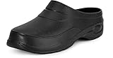 Ladeheid Damen und Herren leichte Eva Clogs Gartenclogs Gartenschuhe KL037 (Schwarz, 38 EU)