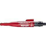 Lyra L4494302 LYRA DRY PROFI LED Tieflochmarker mit LED - Leuchte, Baumarker, inkl. Spitzer und Clip, Universal-Graphit-Mine in 2B, 2,8 mm für alle Oberflächen, 1 Stück (1er Pack)