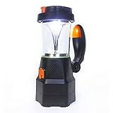 Led Kurbellaterne - Handscheinwerfer - Zivilschutzlampe 4in1 mit Notfallradio