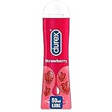 Durex Sweet Strawberry Gleit- und Erlebnisgel, mit Erdbeeraroma, 1er Pack (1 x 50 ml)