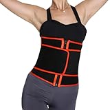 JPXJGT Waist Trainer Figurformender Taillenmieder Damen Training Sport Unterbrust Korsett Cincher Shaper Body (Color:Black,Size:M)