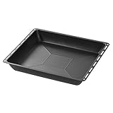 ICQN 445 x 375 x 50 mm Antihaft-Beschichtung Backblech, Extra Tiefe, Passend für Whirlpool, Ignis, Bauknecht, Indesit, Algor, Neckermann, Lloyds, Non-Stick, 44,5 x 37,5 x 5 cm