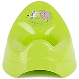 Bieco Töpfchen für Kinder mit Musik & Zebra Motiv | Babytopf | Ab 8 Monate baby toilette kindertopf kindertöpfchen abhaltetöpfchen klositz toilettenaufsatz