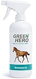 Green Hero Bremsen-EX Spray für Pferde Schützt vor Bremsen, Fliegen, Kriebelmücken, Hirschlausfliegen und andere Insekten, Abwehrspray mit Barrierewirkung, 500 ml