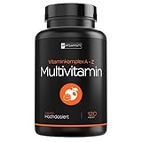 Sportsaffinity Multivitamin I 120 hochdosierte Kapseln I Vitamine A-Z & wertvolle Mineralstoffe I natürliche Inhaltsstoffe & ohne Zusatzstoffe I vegetarisch glutenfrei laktosefrei