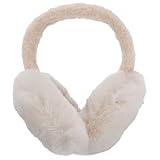 SOIMISS Damen Ohrenschützer Plüsch Flauschige Ohrenwärmer Weihnachten Winter Warme Ohrabdeckungen Stirnband Faltbare Plüsch Earmuffs für Mädchen Unisex