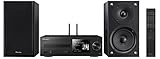 Pioneer Micro Hifi Anlage, X-HM76D-BB, für CD, MP3, DAB+ Radio Wiedergabe, WLAN, Bluetooth, Streaming, Musik Apps (Spotify, Tidal, Deezer), Multiroom, Front USB/Audio in, 50 Watt/Kanal, Schwarz