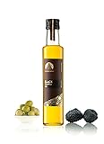 El Dorado Aroma - Schwarzes Trüffelöl mit echtem Trüffel 250ml - Aromatisiertes Olivenöl mit kräftigem Geschmack