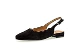 Gabor Damen Pumps, Frauen Slingpumps,Moderate Mehrweite (G),Women's,Court,Shoes,Absatzschuhe,Slingback,knöchelriemchen,Lady,schwarz,38 EU / 5 UK