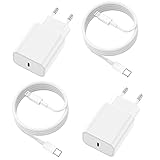 iPhone 13 14 Schnellladegerät (2 Pack), 20W USB C Ladegerät mit Ladekabel Original 2M, USB-C Stecker Ladestecker Netzteil mit Typ C Lightning Kabel für Apple iPhone 14 Plus/13 14 12 11 Pro Max/XR/XS