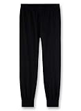 Sanetta Jungen Schlafanzughose Pants, Schwarz (super Black 10015) 152