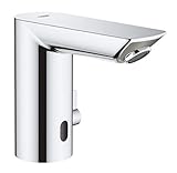 GROHE Bau Cosmopolitan E - Infrarot-Elektronik für den Waschtisch (wassersparend, variabel einstellbarer Temperaturbegrenzer, hygienisch, pflegeleicht) , chrom, 36451000