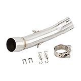 For KTM Duke 125 2021, Duke 250 2021, Duke 390 2021 Motorrad Auspuff Middle Link Pipe Abgaskrümmer Verbindungsrohrsystem