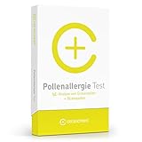 Pollenallergie Test von CERASCREEN – Pollenallergie einfach von zuhause testen | Allergietest auf 16 mögliche Auslöser | Auswertung im professionellen Fachlabor