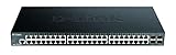 D-Link DGS-1250-52X/E, 52-Port Layer 2/3 Smart Managed Gigabit Switch (48x BaseT Port, 4 x 10G SFP+ Slot) - Nur EU-Netzkabel