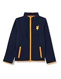 Playshoes Unisex Kinder Fleece-Jacke die Maus 420018, 11 - Marine, 104