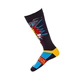 O'NEAL | Motocross-Socken | Motocross Enduro | Verstärkte Maschen in Fersen & Sohlenbereich, Bessere Dämpfung, Strapazierfähiger Stoff | Pro MX Sock BRAAAPP | Erwachsene | Multi | One Size