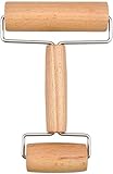 Pinsheng Nudelholz, Holzgebäck Pizza Roller Pin, Holz Teig Roller, Naturholz Smooth Roller Küchenutensilien Ideal zum Backen von Teig, Pizza, Kuchen, Gebäck, Nudeln und Keksen