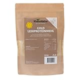 Rheinnatur Goldleinproteinmehl 500g | Vegan, Glutenfrei, Low Carb, Keto | Proteinreich | 100% natürlich 500g Packung