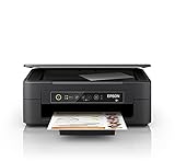 Epson Expression Home XP-2150 3-in-1-Tintenstrahl-Multifunktionsgerät, Drucker (DIN A4, Scanner, Kopierer, WiFi, Einzelpatronen), Amazon Dash Replenishment-fähig, schwarz, 390x300x146mm