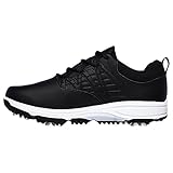 Skechers Damen Pro 2 wasserdichte Spiked Golfschuhe - Schwarz/Weiß - UK 6