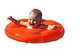 Flipper SwimSafe 1040 - Schwimmsitz für Babys ab 3 Monaten, Schwimmhilfe mit 3 Luftkammern und ohne Gurte, Durchmesser ca. 62 cm