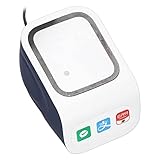 Tischplattenbarcode-Scanner-Stimme, Tischplattenbarcode-Scanner des Barcode-Lesegeräts 2D Fordert Großen Barcode-Scanner des Fensters QR mit Barcode-Leser der