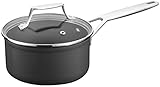 Kochtopf, MSMK 16 cm Antihaft-Kochtopf, 1,45L Kochtopf Induktion für alle Herdarten, PFOA- und PTFE-freier kleiner Kochtopf für Eier, Milch, Hafer，16cm cooking pot