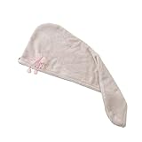 SZFRYEU Haarturban, Turban Handtuch, Microfaser Handtuch für die Haare Schnelltrocknend, Haartrockentuch Saugfähig Super Absorbent, Haar Trocknendes Tuch für Alle Haartypen (B, One Size)