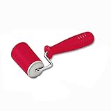 Original Kaiser Original Kaiserflex Red Teigroller klein 18 x 4,2 cm, Teigausroller konisch, Teigroller Silikon mit Metallkern, ergonomischer Griff, hitzebeständig bis 200°C