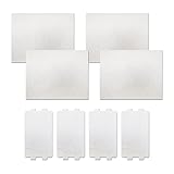 8 Stück Mikrowelle Glimmer Tabletten, Mikrowelle Reparatur Zubehör, hitzebeständig Isolierung Glimmer Tabletten, zwei Größen (6,5 x 11,5 cm, 12 x 15 cm)