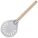 7 Zoll 8 Zoll 9 Zoll runde Pizzaschaufel Punsch Holzgriff kleine runde Schaufel kommerzieller Haushalt Pizzaform Ofen Transfer-8inch