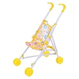 Walopola Einzelner Puppenwagen, Baby Doll Kinderwagen, Spielzeug Puppenbuggy, Puppenbuggy klappbar, Kinder Puppe Kinderwagen Spielzeug Einfach Falten Kinderwagen, Rollenspiel Puppen Kinderwagen