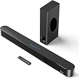 EYHLKM 120W Bluetooth-Lautsprecher nach Hause Fernseher System Soundbar 3D Stereo Surround Sound Lautsprecher Subwoofer mit Fernbedienung