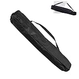 Selens 60cm Tragetasche Stativtasche mit Tragegriff für Lichtstative Regenschirm Ausleger Einbeinstative Boom Arm Light Stand Fotografie Zubehör Fotostudio Schwarz Nylon Tasche