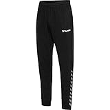 hummel Herren hmlAUTHENTIC Sweat Pant, Black/White, S