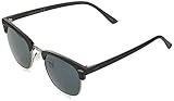 JACK & JONES Herren Jacryder Sunglasses Noos Sonnenbrille, Jet Black/Detail:j5464-00, Einheitsgröße EU