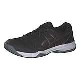 ASICS Herren Tennisschuhe Gel-Dedicate 7 Indoor 1041A225 Black/Gunmetal 43.5