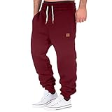 RYTEJFES Laufhose Herren Lang Herren Jogginghose Sporthose Herren Lang Outdoor Hosen Für Herren Chino Hose Herren Cargohose Arbeitshosen Chino Trainingshose Jogginghose Outdoorhose Fahrradhose