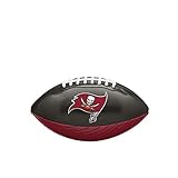 Wilson American Football NFL CITY PRIDE, Tampa Bay Buccaneers, Mischleder, Für Freizeitspieler, Grün/Rot, WTF1523XBTB