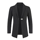 YunYoud Herren Jersey Blazer Sportlich Business Anzugjacke Luxus Stilvoll Modern Anzugjacke Für Hochzeitsfeier Party Blazer Für Herren Herren Sakko Sportlich Freizeit Blazer