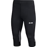 JAKO Herren Capri Run 2.0 Hose, schwarz, L