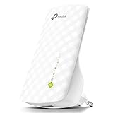 TP-Link RE200 WLAN Verstärker Repeater (433Mbit/s 5GHz, 300Mbit/s 2,4GHz Dual WLAN AC+N, WLAN Verstärker, LAN Port, App Steuerung, kompatibel zu allen WLAN Geräten) weiß