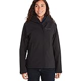 Marmot Damen Wm's PreCip Eco Pro Jacket, Wasserdichte Regenjacke, winddichter Regenmantel, atmungsaktiv, faltbarer Hardshell Windbreaker, ideal zum Wandern & Trekking, Black, L