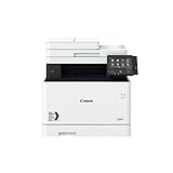 Canon Multifunktionsdrucker i-SENSYS MF744Cdw Laser Farbe 4 in 1 - drucken kopieren scannen faxen - (WLAN, LAN, USB, LCD TOUCH) hellgrau